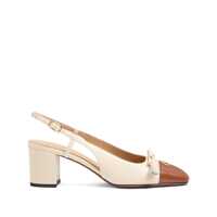 Pantofi cu toc Valentino Garavani Scarpe Con Tacco Butter White/Tobacco Femei