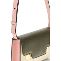 Genti de umar Marni Dama - Genti de umar Marni Trunkaroo Shoulder Bag CAMELIA/DEEP SAGE/SHELL Femei (BM 18387298) - B-mall.ro