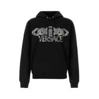 Pulovere Versace Logo Print Sweatshirt Barbati