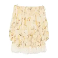 Rochii Zimmermann Cascadian Cotton Mini Dress Femei