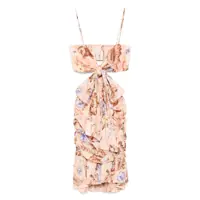 Rochii Zimmermann Coco Printed Cotton Mini Dress Femei