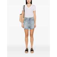 Imbracaminte 120% LINO Dama - Topuri 120 LINO 120 Lino Linen T-Shirt WHITE Femei (BM 18388521) - B-mall.ro