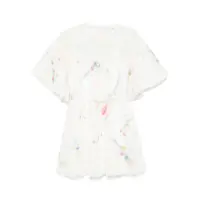 Rochii Zimmermann Lucky Linen Mini Dress Femei
