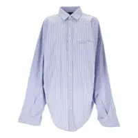 Camasi Balenciaga Striped Cotton Shirt Femei
