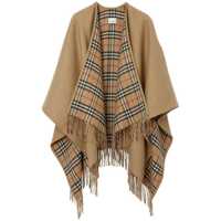 Geci Burberry Wool Reversible Cape Femei