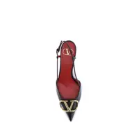 Pantofi cu toc Dama - Pantofi cu toc Valentino Garavani Valentino Garavani Black Leather Pumps Black Femei (BM 18389037) - B-mall.ro