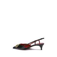 Pantofi cu toc Valentino Garavani Black Leather Pumps Femei
