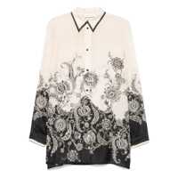 Camasi Zimmermann Rhiannon Printed Silk Shirt Femei