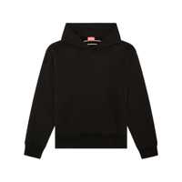 Pulovere Diesel Black Cotton Sweatshirt Barbati