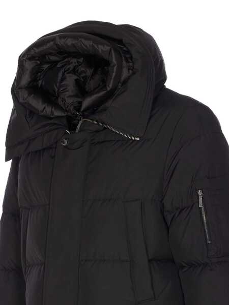 Paltoane Moorer Moorer Coats Black Barbati (BM 18390153) 3