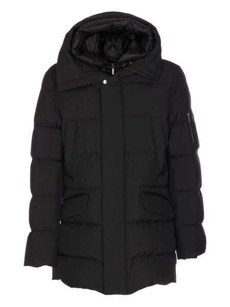 Paltoane Moorer Moorer Coats Black Barbati (BM 18390153) 1