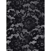 Imbracaminte Venuja Dama - Rochii Venuja Bohemia Black Mini Dress With All-Over Lace Embroidery In Tech Fabric Stretch Woman Black Femei (BM 18390186) - B-mall.ro