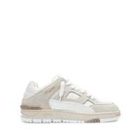 Sneakers 'Area Lo' White Low Top Sneakers With Logo Patch On The Tongue And Chunky Sole In Leather Blend Woman Femei