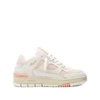 Sneakers 'Area Lo' Pink Low Top Sneakers With Logo Patch On The Tongue And Chunky Sole In Leather Woman Femei