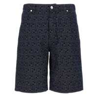 Pantaloni Fendi Bermuda Jeans Jacquard Ff Barbati