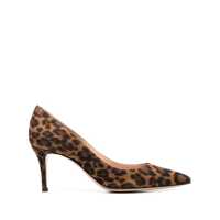 Pantofi cu toc Gianvito Rossi Gianvito 70 Suede Leather Pumps Femei