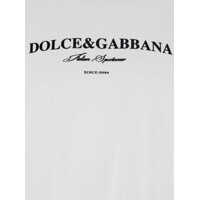 Tricouri Dolce & Gabbana Flock Print T-Shirt Barbati