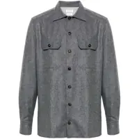 Camasi Brunello Cucinelli Wool Shirt Barbati