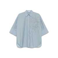Camasi Brunello Cucinelli Embroidered Cotton Shirt Femei