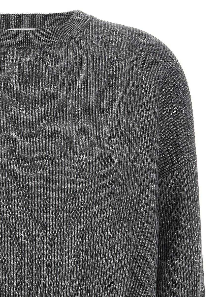 Pulovere Brunello Cucinelli Brunello Cucinelli Sparkling Sweater GRAY Femei (BM 18391305) 3