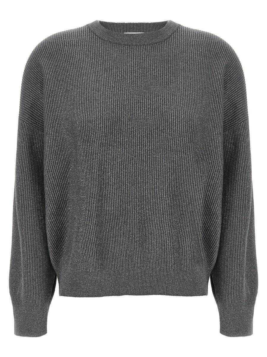 Pulovere Brunello Cucinelli Brunello Cucinelli Sparkling Sweater GRAY Femei (BM 18391305) 1