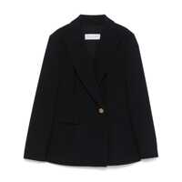 Sacouri Max Mara Double-Breasted Wool Blazer Femei