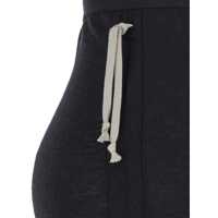 Fuste Dama - Fuste Rick Owens Edfu Black Skirt With Elastic Waist And Side Drawstring In Wool Blend Woman Black Femei (BM 18392046) - B-mall.ro