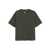 Rick Owens 'Brad' Green Crewneck T-Shirt With Rear Stitching In Cotton Man GREEN