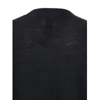 Tricouri Rick Owens pentru Barbati - Tricouri Rick Owens Brad Black Crewneck T-Shirt With Rear Stitching In Cotton Man Black Barbati (BM 18392142) - B-mall.ro