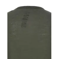 Tricouri Rick Owens pentru Barbati - Tricouri Rick Owens Brad Green Crewneck T-Shirt With Rear Stitching In Cotton Man GREEN Barbati (BM 18392145) - B-mall.ro