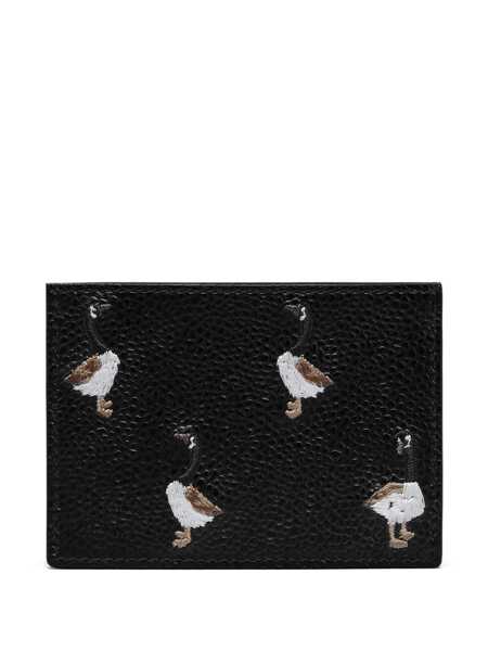 Portofele Thom Browne Thom Browne Wallets Black Barbati (BM 18392736) 2