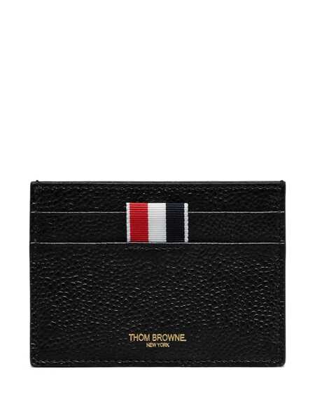 Portofele Thom Browne Thom Browne Wallets Black Barbati (BM 18392736) 1