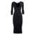 Elisabetta Franchi KNITTED DRESS Black  