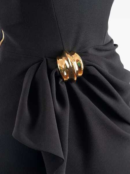 Rochii Elisabetta Franchi WOMENS DRESS Black   Femei (BM 18393282) 2