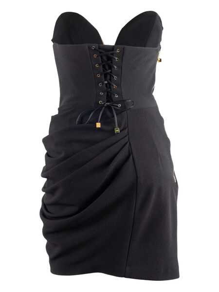 Rochii Elisabetta Franchi WOMENS DRESS Black   Femei (BM 18393282) 3