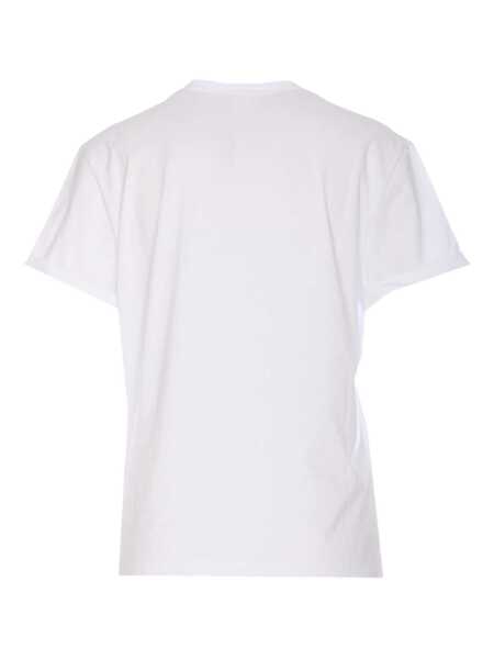 Tricouri Dondup T-SHIRT White Femei (BM 18393297) 2