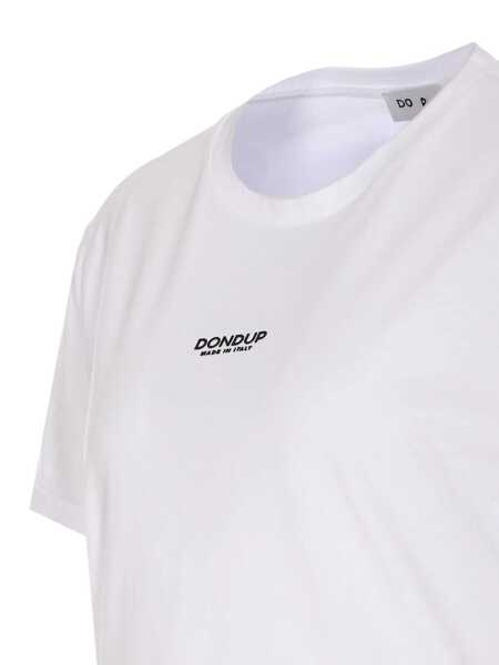 Tricouri Dondup T-SHIRT White Femei (BM 18393297) 3