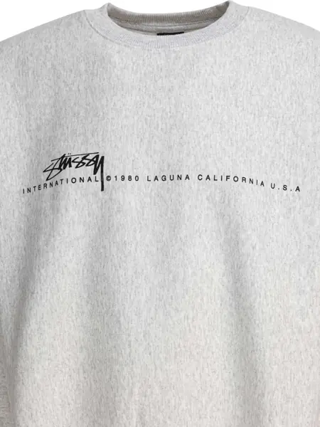 Hanorace STSSY Sweatshirts Grey Barbati (BM 18393309) 3