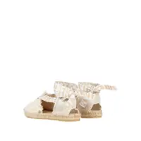 Espadrile Dama - Espadrile Stella McCartney Stella McCartney Logo Canvas Espadrilles Beige Femei (BM 18393369) - B-mall.ro