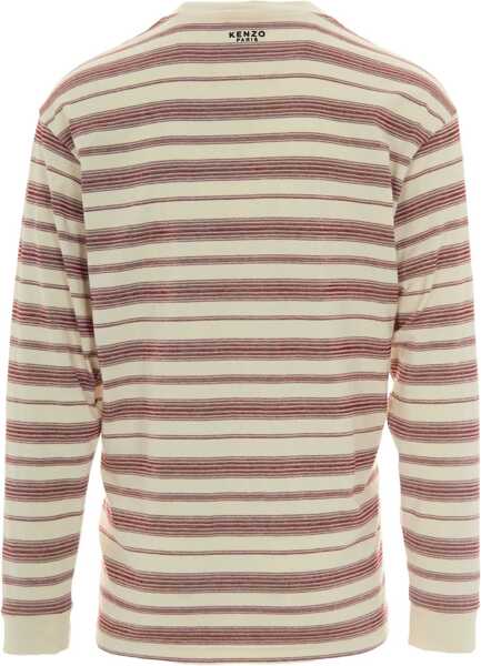 Tricouri Kenzo Long Sleeve Jersey OFF WHITE Barbati (BM 18393403) 2