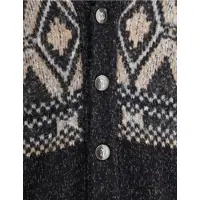 Pulovere Brunello Cucinelli pentru Barbati - Cardigane Brunello Cucinelli Virgin wool Cardigan BLACK AND BARK Barbati (BM 18393436) - B-mall.ro