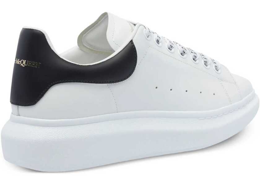 Sneakers Alexander McQueen Leather Sneakers WHITE/BLACK Barbati (BM 18393445) 3
