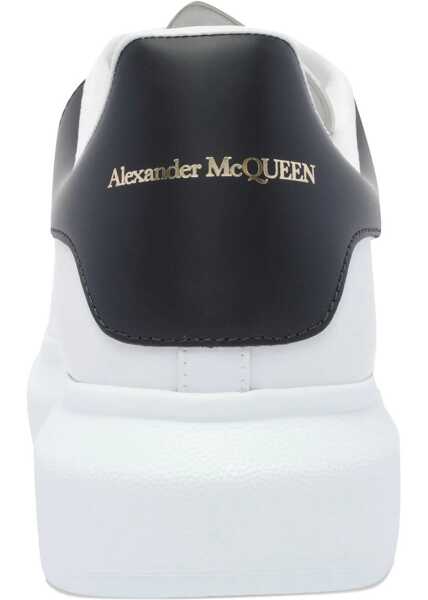 Sneakers Alexander McQueen Leather Sneakers WHITE/BLACK Barbati (BM 18393445) 4