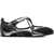 THE ATTICO Nomad Ballerinas BLACK