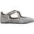 THE ATTICO Nomad Ballerinas GREY