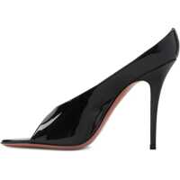 Pantofi cu toc AMINA MUADDI Dama - Pantofi cu toc AMINA MUADDI Anok leather Sandals PATENT BLACK Femei (BM 18393484) - B-mall.ro