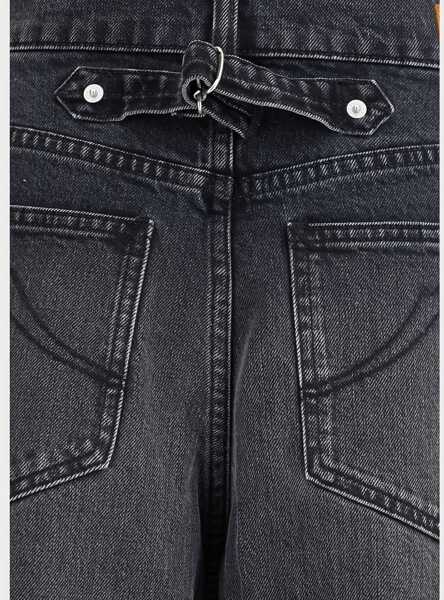 Blugi Kenzo Futura Jeans MEDIUM STONE BLACK DENIM Femei (BM 18393487) 4