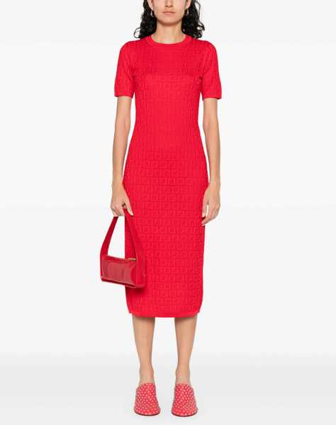 Rochii Fendi Knitted midi Dress BITTER-25 Femei (BM 18393550) 2