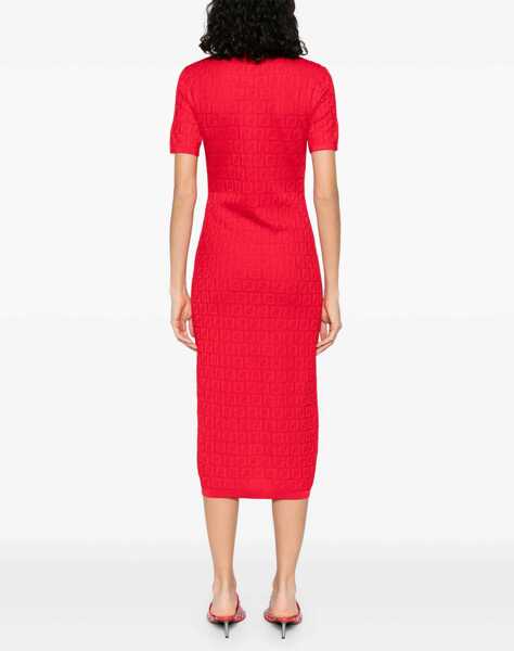 Rochii Fendi Knitted midi Dress BITTER-25 Femei (BM 18393550) 4