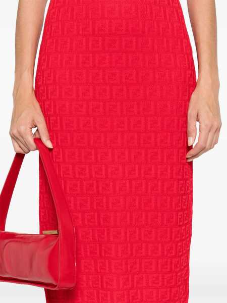 Rochii Fendi Knitted midi Dress BITTER-25 Femei (BM 18393550) 5